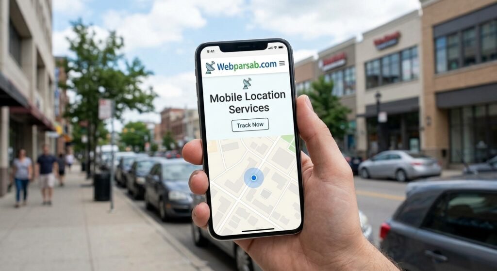 Webparsab.com Mobile Location